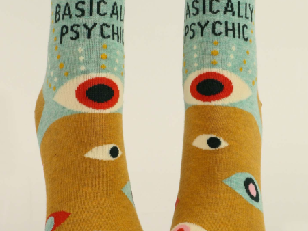 Basically Psychic Women s Ankle Socks For Discount