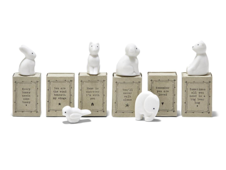 Mini Porcelain Animals in Matchbox - Sweet Sentiments Discount