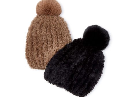 Faux Fur Pom-Pom Hat Fashion