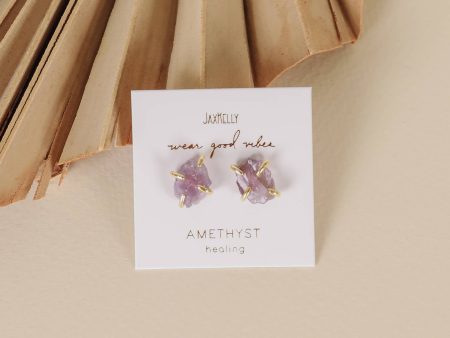 Gemstone Prong Earrings Supply