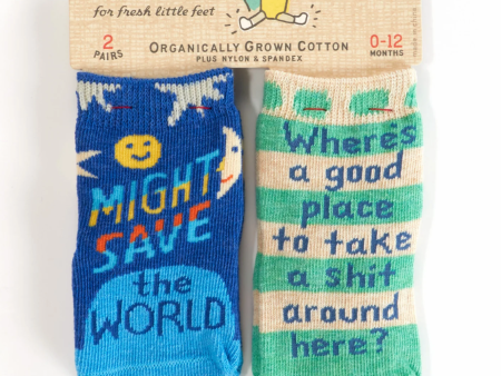 Might Save the World Where s a Good Place Baby Socks Cheap