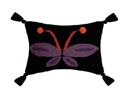 Metamorphosis with Tassels Hook Pillow For Sale