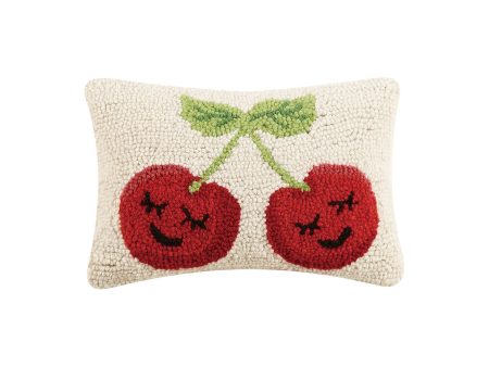 Cherries Hook Pillow For Cheap