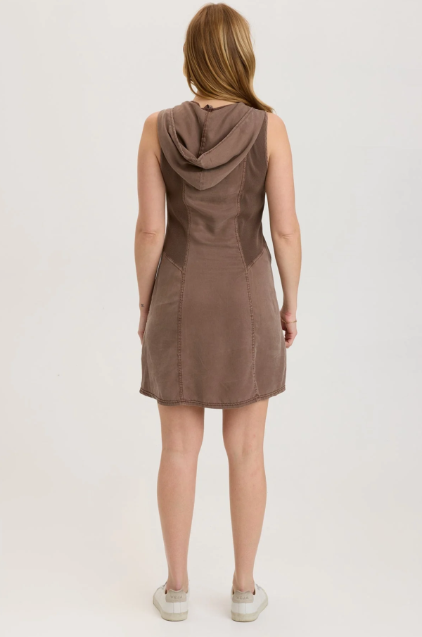 Janina Hooded Dress Cheap